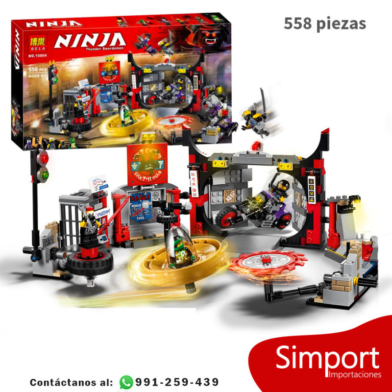 Cuartel general de H.D.G.  - Ninjago - 558 piezas