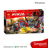 Cuartel general de H.D.G.  - Ninjago - 558 piezas
