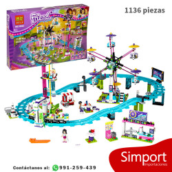 Parque de atracciones Montaña rusa  - Friends - 136 piezas
