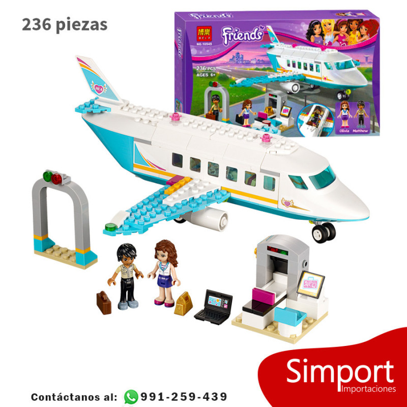 El Jet Privado de Heartlake - Friends  - 236 piezas