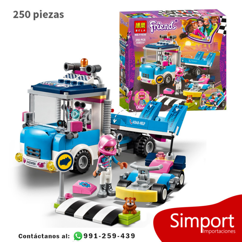 Camión de asistencia y mantenimiento - Friends - 250 piezas