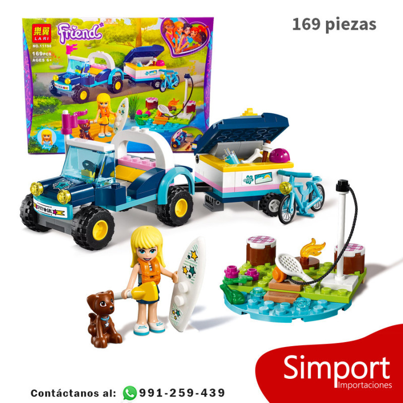 Buggy y Remolque de Stephanie - Friends - 169 piezas