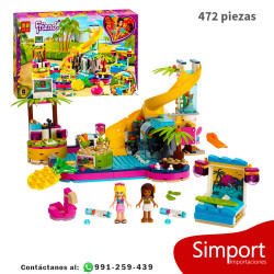 Fiesta en la Piscina de Andrea - Friends- 472 piezas