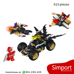 La carrera de Batman y el joker  - Batman - DC Comics - 513 piezas