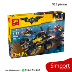 La carrera de Batman y el joker  - Batman - DC Comics - 513 piezas