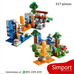 8 en 1 - Minecraft - 517 piezas