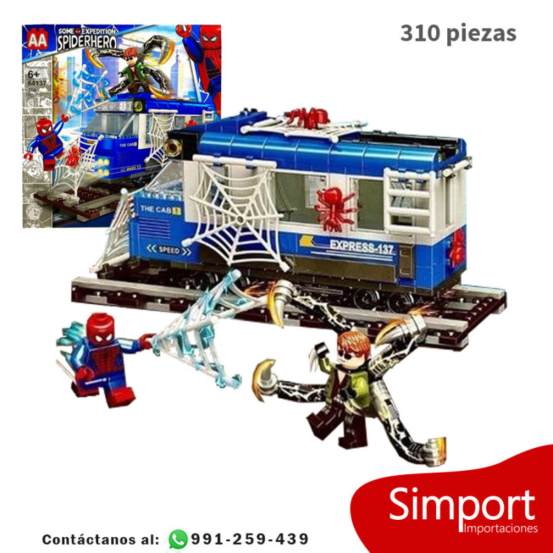 Spiderman vs Doctor Octopus - Marvel - 310 Piezas