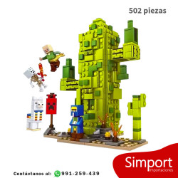 Casa Cactus  - Minecraft - 502 piezas