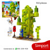 Casa Cactus  - Minecraft - 502 piezas