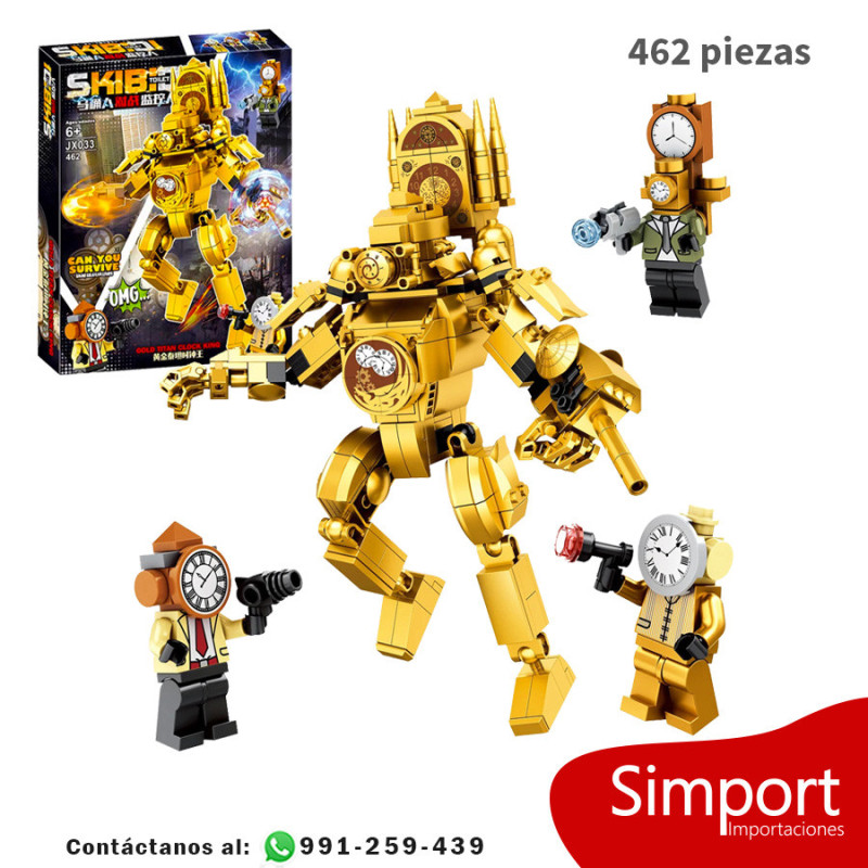 Titan Reloj - Skibidi Toilet  - 462 Piezas