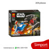Microfighters Ala-A vs. Silenciador TIE - Star Wars  - 200 Piezas
