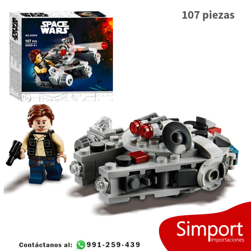 Microfighter Halcón Milenario - Star Wars  - 107 Piezas
