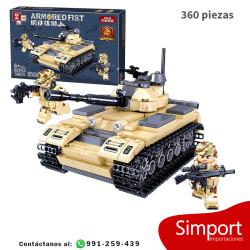 Tanque Militar Fuerzas Especiales - Militar - Soldados  - 360 Piezas