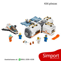 Estación Espacial Lunar - Cities  - 436 Piezas