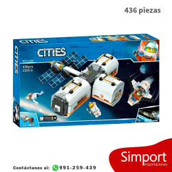 Estación Espacial Lunar - Cities  - 436 Piezas