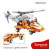 Helicóptero de carga - Technic - 204 Piezas
