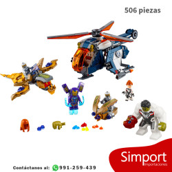 Vengadores Rescate en Helicóptero de Hulk - Marvel  - 506 Piezas