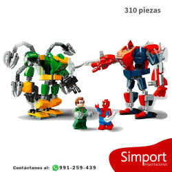 Robot Battle Spider-Man vs Doctor Octopus  - Spiderman - Marvel - 310 Piezas