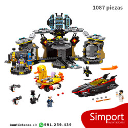 Intrusos en la baticueva  -Batman - DC Comics - 1087 Piezas