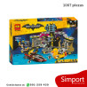 Intrusos en la baticueva  -Batman - DC Comics - 1087 Piezas