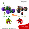 Red Hulk Vs Green Hulk  - Marvel  - 385 Piezas