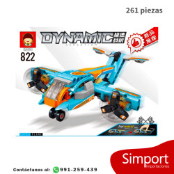 Coche Deportivo Y Avion - Technic  - 261 Piezas