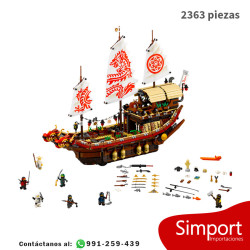 Barco de Asalto Ninja - Ninjago  - 2363 Piezas