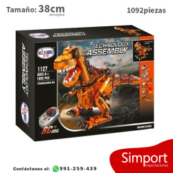 Tiranosaurio Rex Control Remoto  - Technology - 1092 Piezas