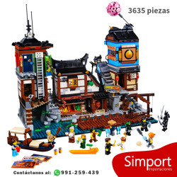 Muelles de la Ciudad de Ninjago - Ninjago  - 3635 Piezas