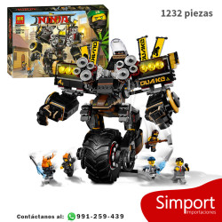 Robot Sísmico  - Ninjago - 1232 Piezas