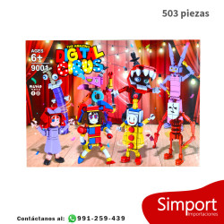 Digital Circus 8 en 1  - The Amazing Digital Circus - 503 Piezas