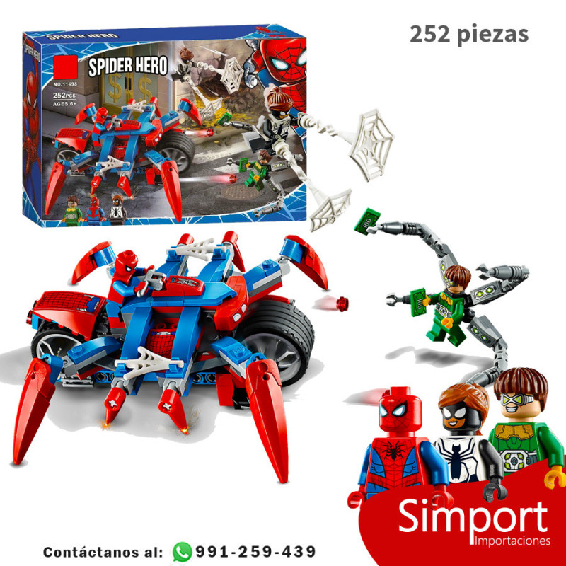 Spiderman vs Doc Ock - 252 Piezas - Marvel