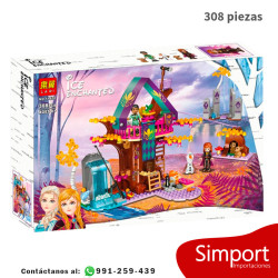 Casa del arbol encantado - 308 Piezas - Frozen