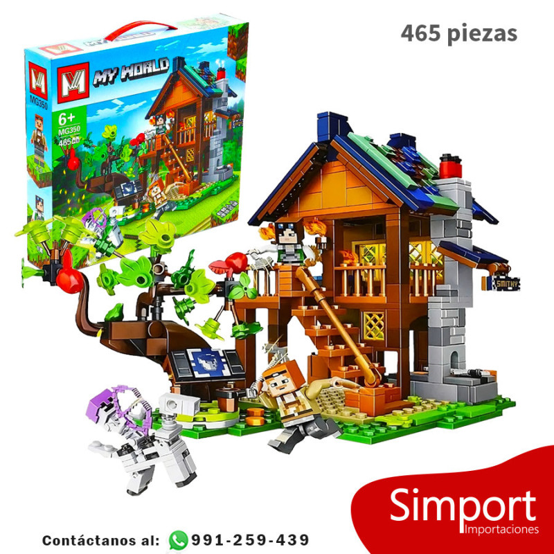 Casa de blacksmith - 465 Piezas - Minecraft