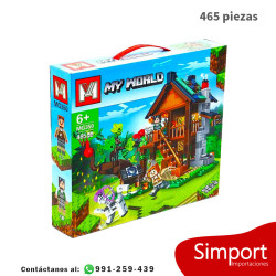 Casa de blacksmith - 465 Piezas - Minecraft