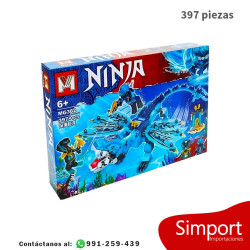 Dragón de Agua Exclusivo - 397 Piezas - Ninjago