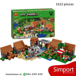Aldea - Minecraft - 1622 piezas