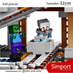 Mina abandonada - Minecraft - 926 piezas