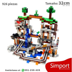 Mina abandonada - Minecraft - 926 piezas