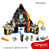 Guarida volcánica de Garmadon - 554 Piezas - Ninjago
