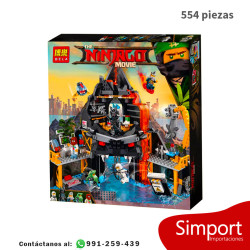Guarida volcánica de Garmadon - 554 Piezas - Ninjago