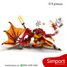 Ataque del Dragon de Fuego - 575 Piezas - Ninjago