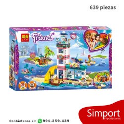 Centro del rescte del faro - 639 Piezas - Friends