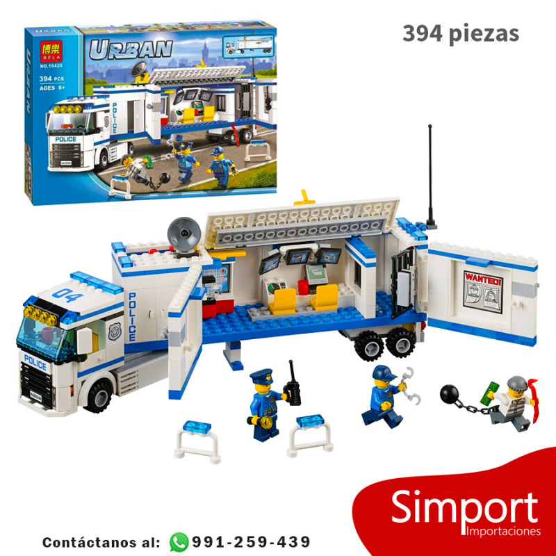 Unidad de la policia movil de la ciudad - 394 Piezas - City