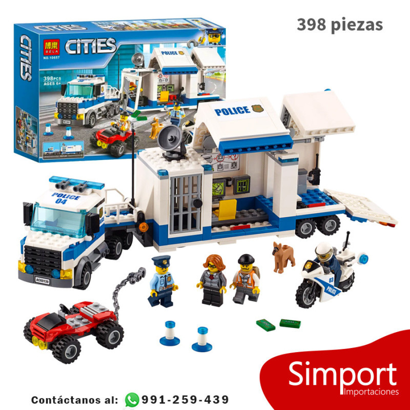 Centro de control movil - 398 Piezas - City