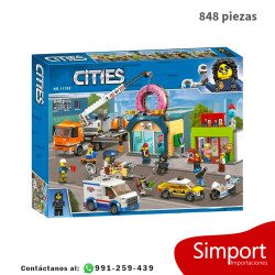 Inauguracion de tienda de donas - 848 Piezas - City