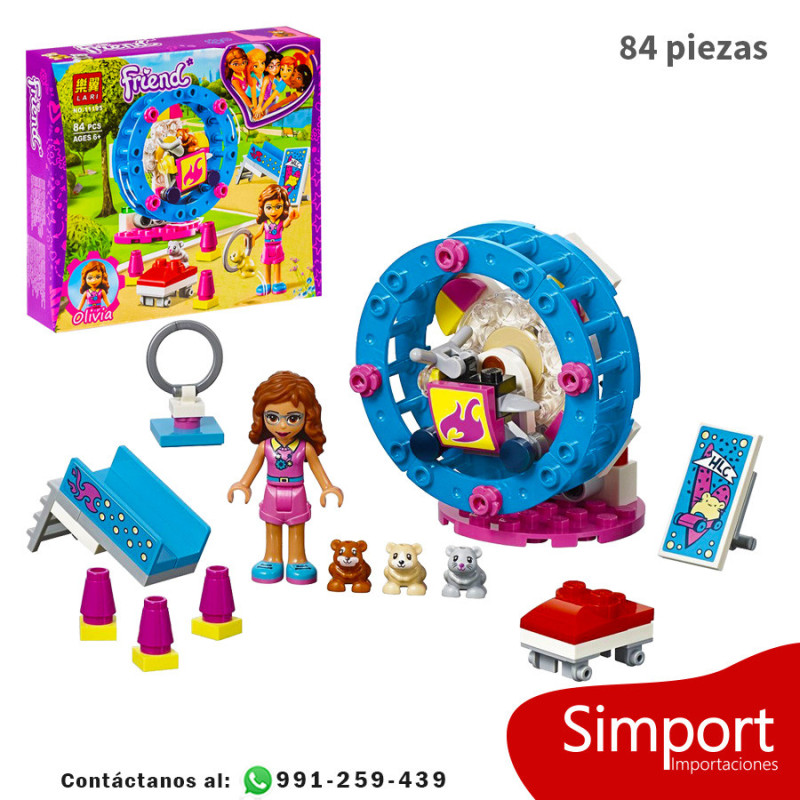 Parque Del Hamster De Olivia  - 84 Piezas - Friends