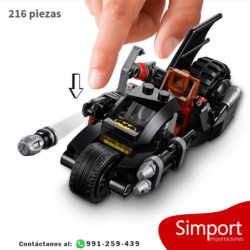 Batman y Robin - Batimovil - DC Comics - 216 piezas