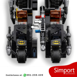 Batman y Robin - Batimovil - DC Comics - 216 piezas