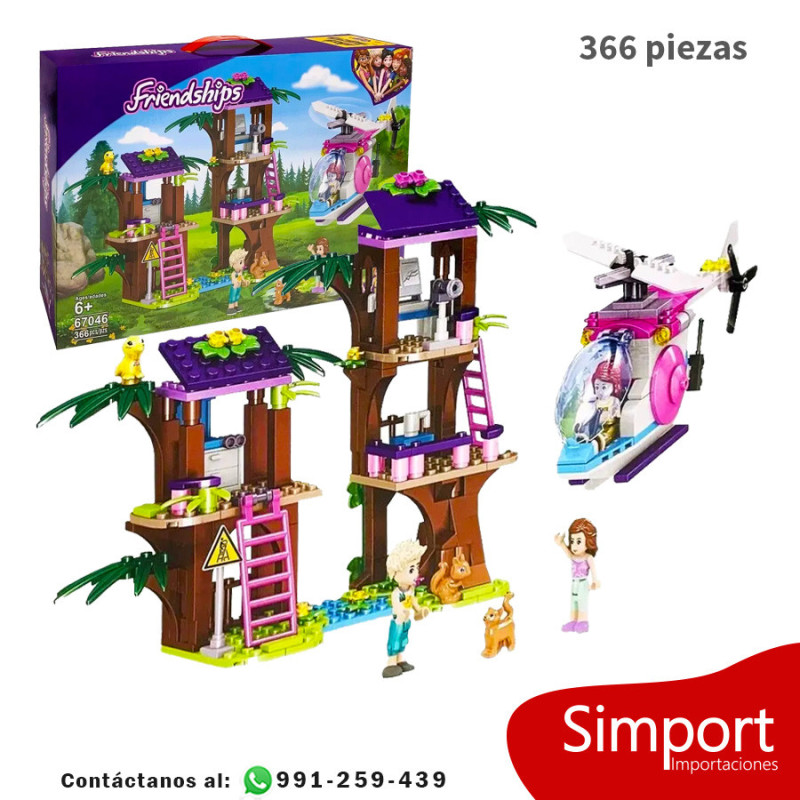 Casa de la Selva de los Amigos - 366 Piezas -  Friends